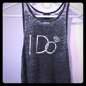 “I do” tank